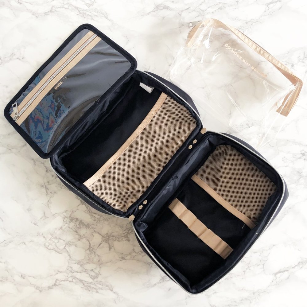 NWT NUDESTIX Hanging Cosmetic Case